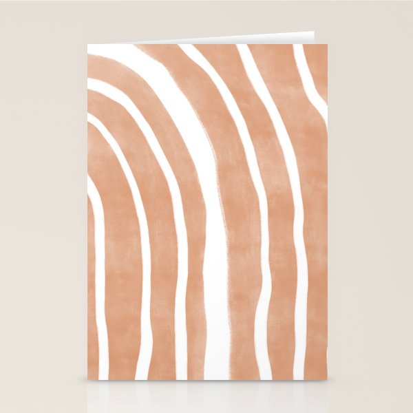 Mid-Century Line Modern Art # 64 Stationery Card Gallery Image 2
