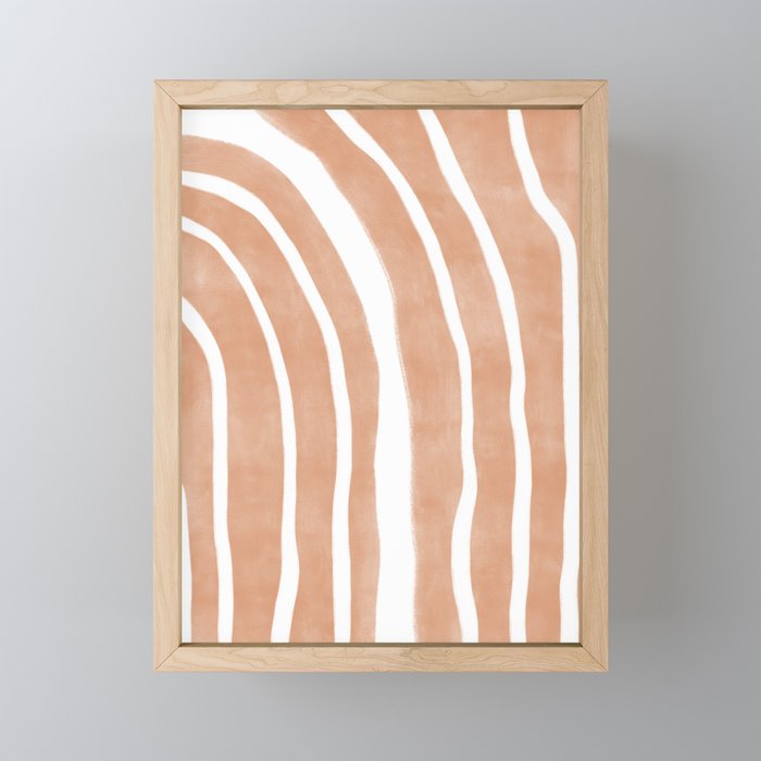 Mid-Century Line Modern Art # 64 Mini Art Print Gallery Image 1