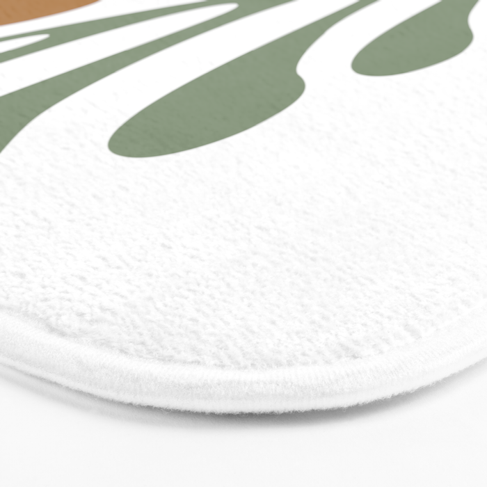 Simplicity Leaf and Sun Duo Bath Mat Gallery Image 3
