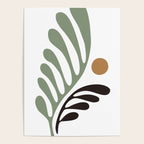 Simplicity Leaf and Sun Duo Poster Gallery Image 4