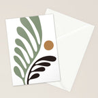 Simplicity Leaf and Sun Duo Stationery Card Gallery Image 2