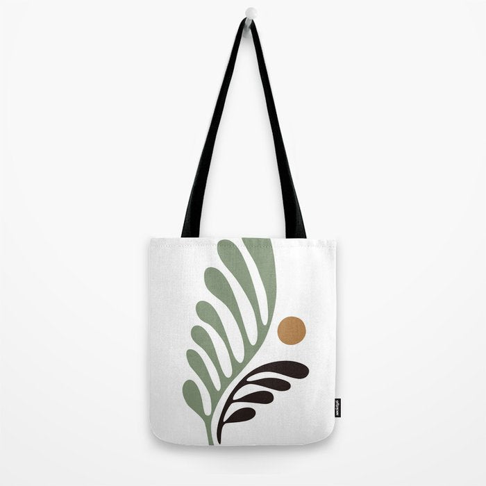 Simplicity Leaf and Sun Duo Tote Bag Gallery Image 2