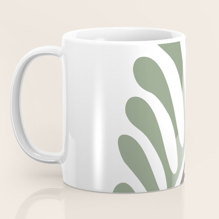 Simplicity Leaf and Sun Duo Coffee Mug Gallery Image 3