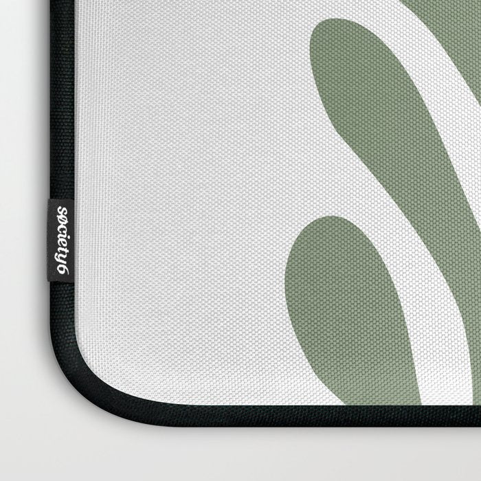 Simplicity Leaf and Sun Duo Laptop Sleeve Gallery Image 3