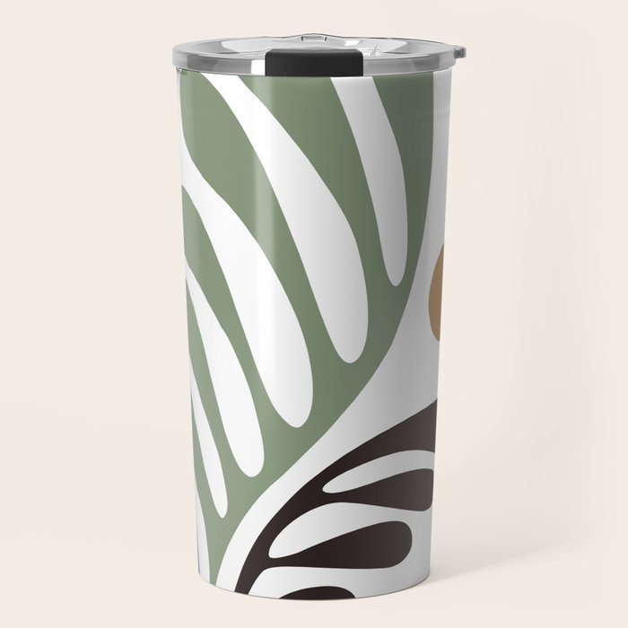Simplicity Leaf and Sun Duo Travel Mug Gallery Image 1