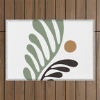 Simplicity Leaf and Sun Duo Outdoor Rug Gallery Image 1