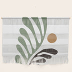 Simplicity Leaf and Sun Duo Wall Hanging Gallery Image 1