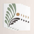 Simplicity Leaf and Sun Duo Wrapping Paper Gallery Image 3