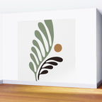 Simplicity Leaf and Sun Duo Wall Mural Gallery Image 2