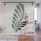 Simplicity Leaf and Sun Duo Wall Mural Gallery Image 1