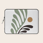 Simplicity Leaf and Sun Duo Laptop Sleeve Gallery Image 1