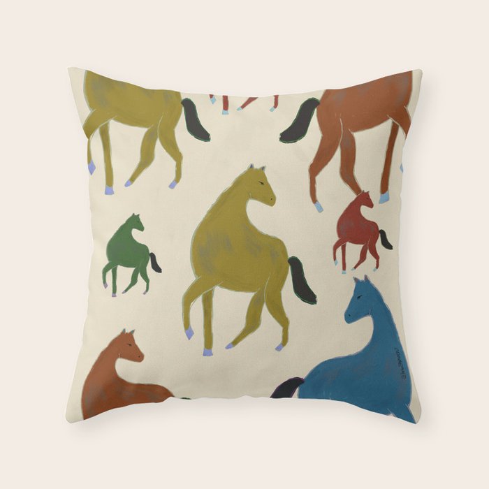 Corcel Throw Pillow Gallery Image 6