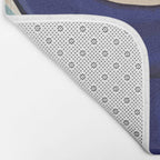 Watercolor Evil Eye Bath Mat Gallery Image 2