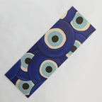 Watercolor Evil Eye Yoga Mat Gallery Image 1