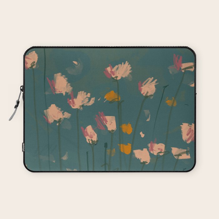A Field Of Flowers Bloom Laptop Sleeve Gallery Image 1