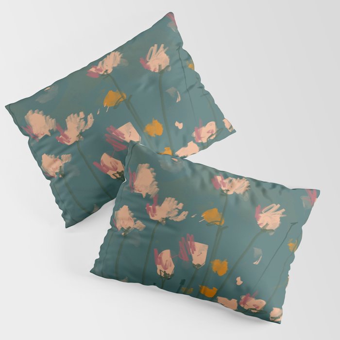 A Field Of Flowers Bloom Pillow Sham Gallery Image 1