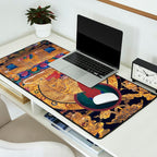 Amitabha Buddha Golden Shambala Thangka Desk Mat Gallery Image 2