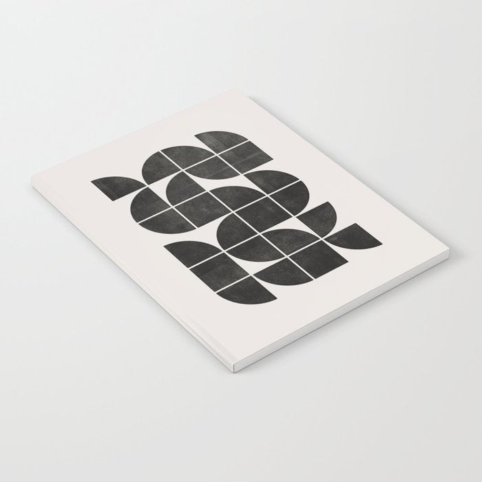 Mid-Century Modern No.35 - Woodblock Print Notebook Gallery Image 1