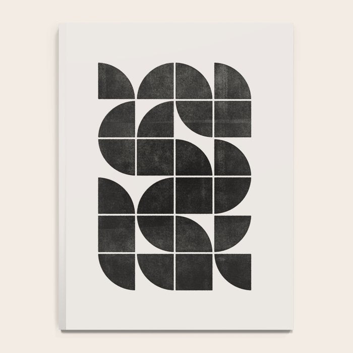 Mid-Century Modern No.35 - Woodblock Print Notebook Gallery Image 4