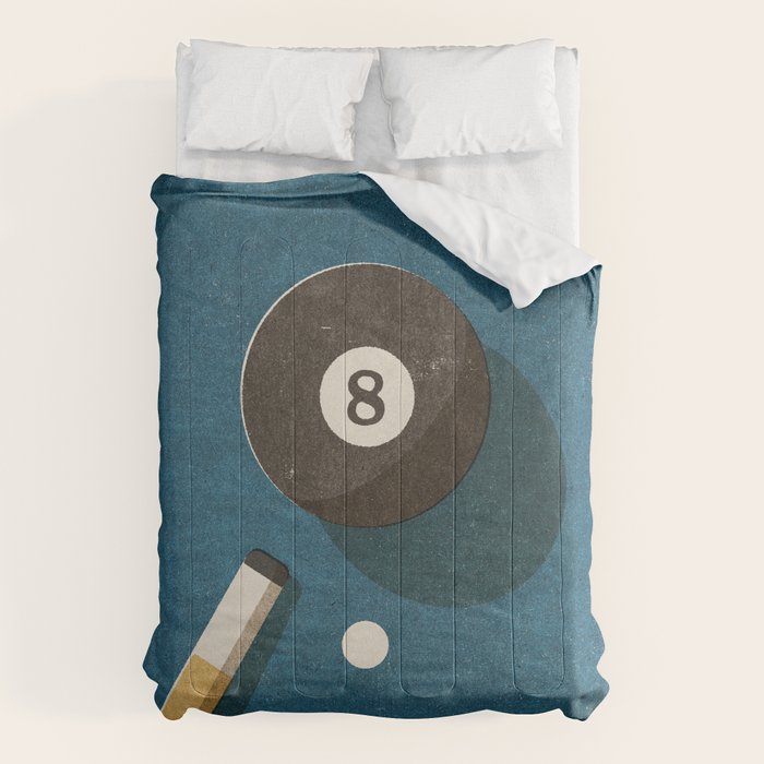 BILLIARDS / Ball 8 Comforter Gallery Image 1