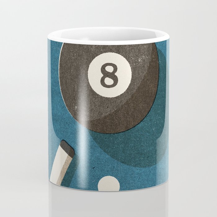BILLIARDS / Ball 8 Coffee Mug Gallery Image 4