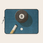 BILLIARDS / Ball 8 Laptop Sleeve Gallery Image 1