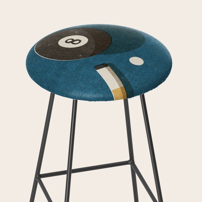 BILLIARDS / Ball 8 Stool Gallery Image 2