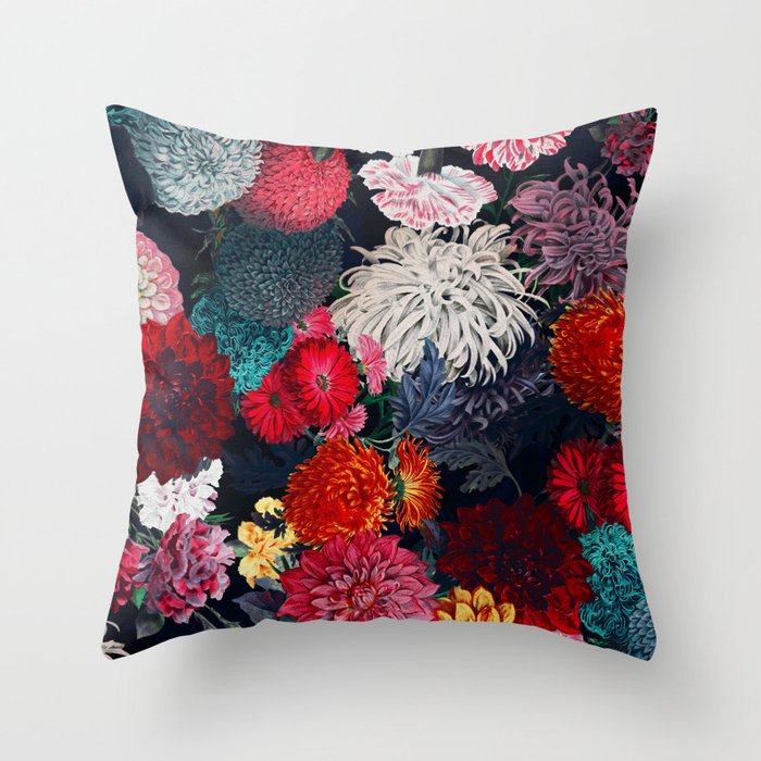 Wildflowers III Throw Pillow Gallery Image 1