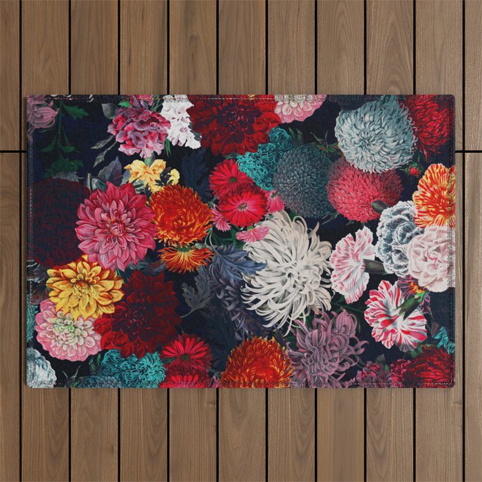 Wildflowers III Outdoor Rug Gallery Image 1