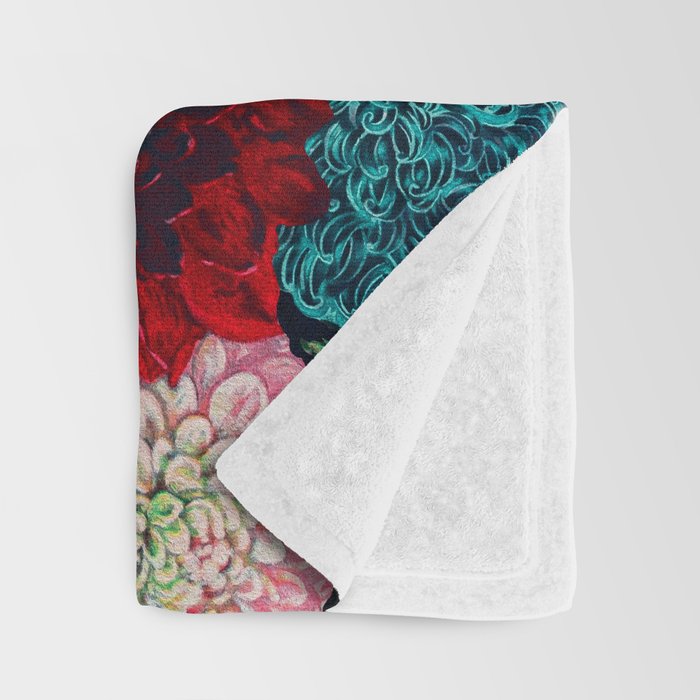 Wildflowers III Throw Blanket Gallery Image 3