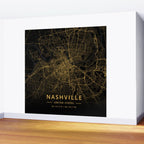 Nashville, United States - Gold Wall Mural Gallery Image 2