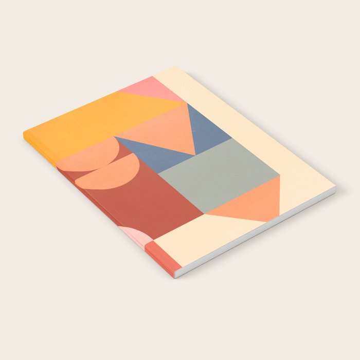 Abstract Geometric Shapes 32 Notebook Gallery Image 1