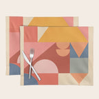 Abstract Geometric Shapes 32 Placemat Gallery Image 1