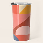 Abstract Geometric Shapes 32 Travel Mug Gallery Image 3