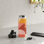 Abstract Geometric Shapes 32 Water Bottle Gallery Image 4
