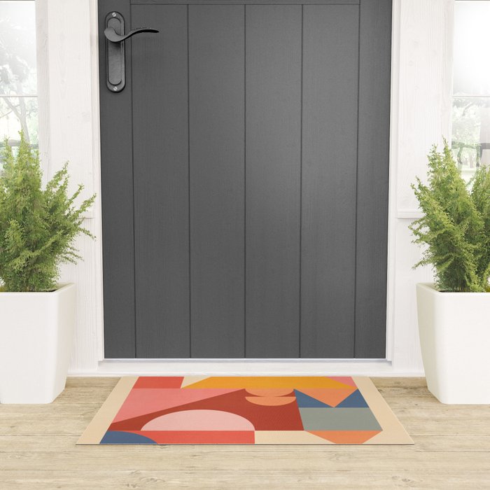 Abstract Geometric Shapes 32 Welcome Mat Gallery Image 3