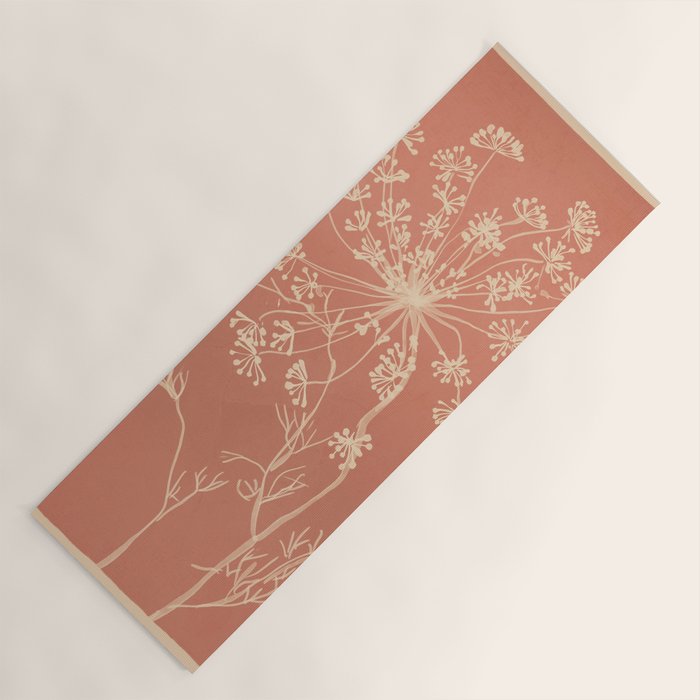 Minimalist Wild Plant 11 Yoga Mat Gallery Image 1