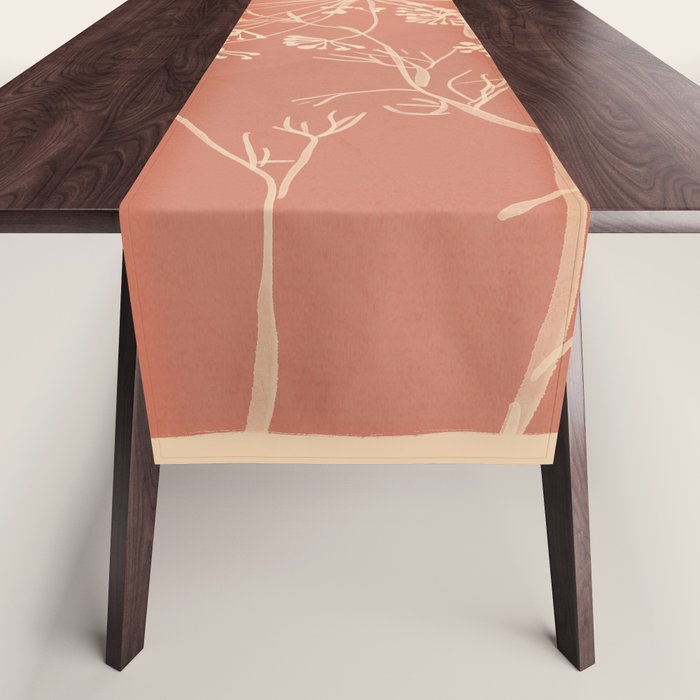 Minimalist Wild Plant 11 Table Runner Gallery Image 1
