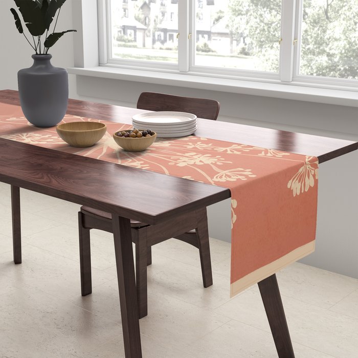 Minimalist Wild Plant 11 Table Runner Gallery Image 2