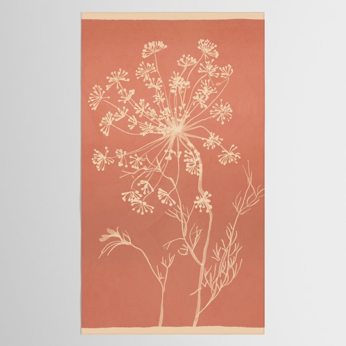 Minimalist Wild Plant 11 Tablecloth Gallery Image 2
