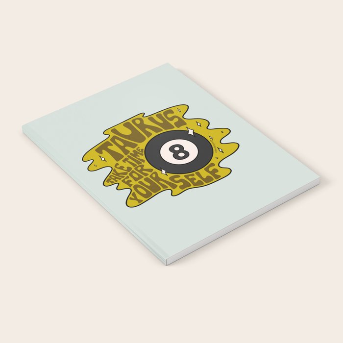 Taurus Magic 8 Ball Notebook Gallery Image 2