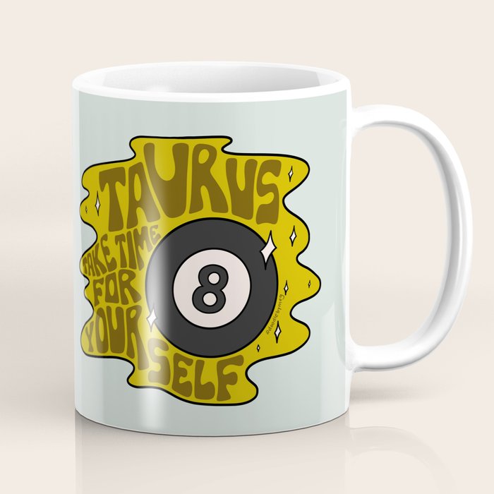Taurus Magic 8 Ball Coffee Mug Gallery Image 1