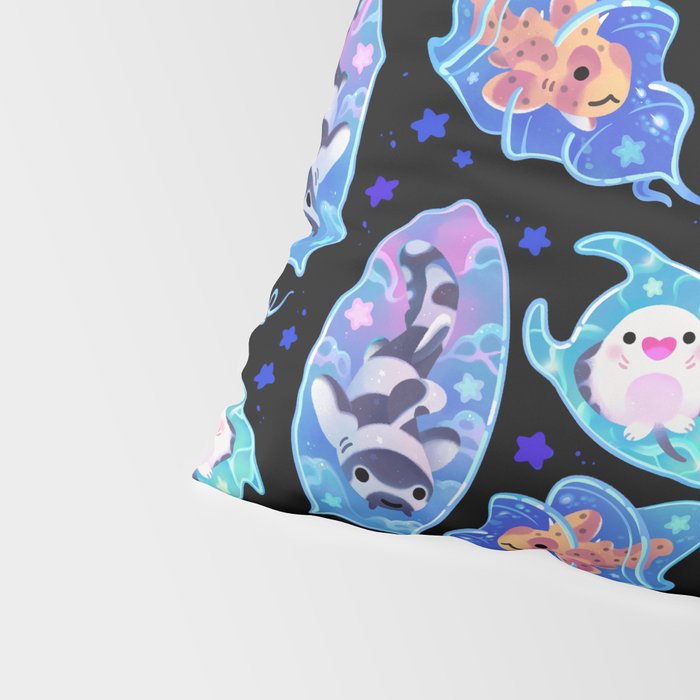 Mermaid's purse (shark egg) Pillow Sham Gallery Image 4
