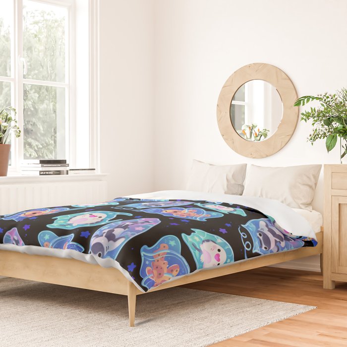 Mermaid's purse (shark egg) Duvet Cover Gallery Image 2