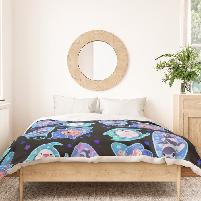 Mermaid's purse (shark egg) Duvet Cover Gallery Image 3
