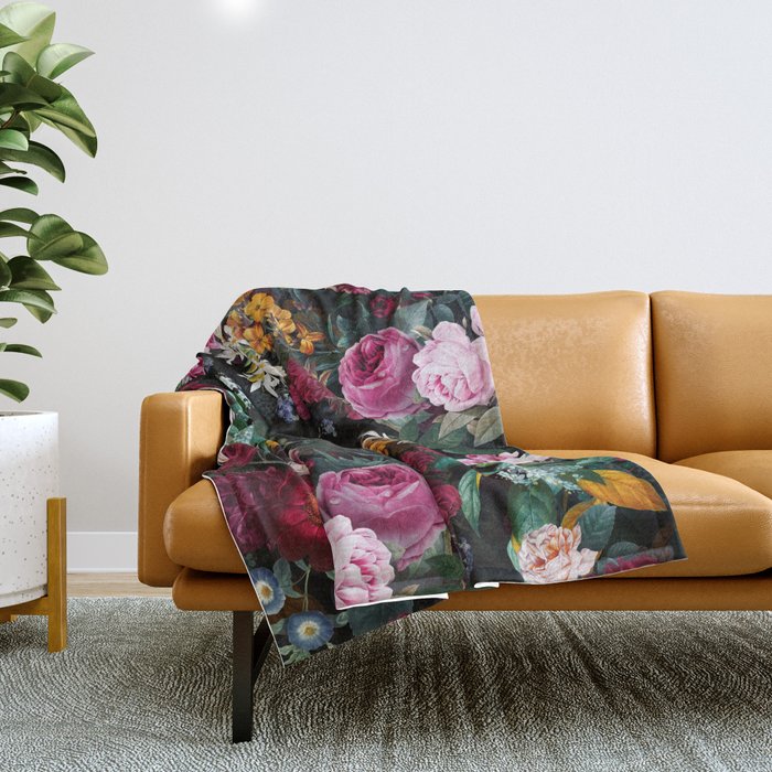Witches Garden V Throw Blanket Gallery Image 1