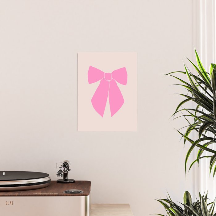 Pink Bow Poster Gallery Image 2