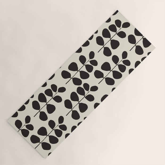 Branch silhouette Yoga Mat Gallery Image 1