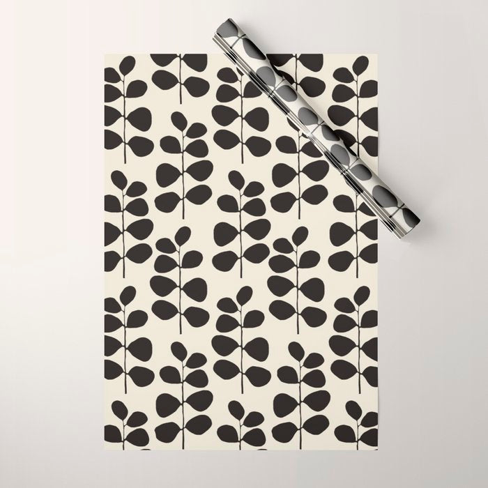 Branch silhouette Wrapping Paper Gallery Image 1