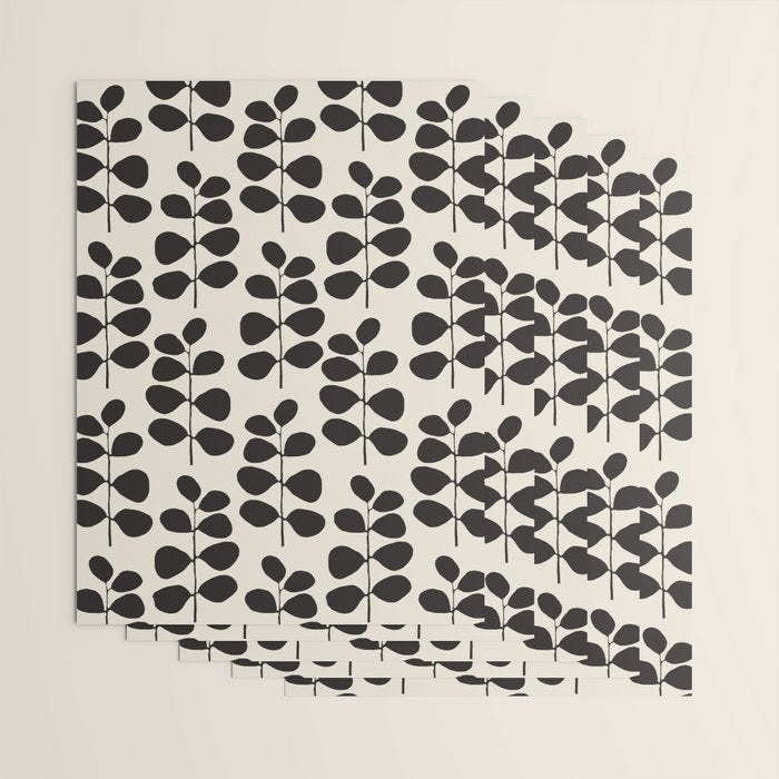Branch silhouette Wrapping Paper Gallery Image 3